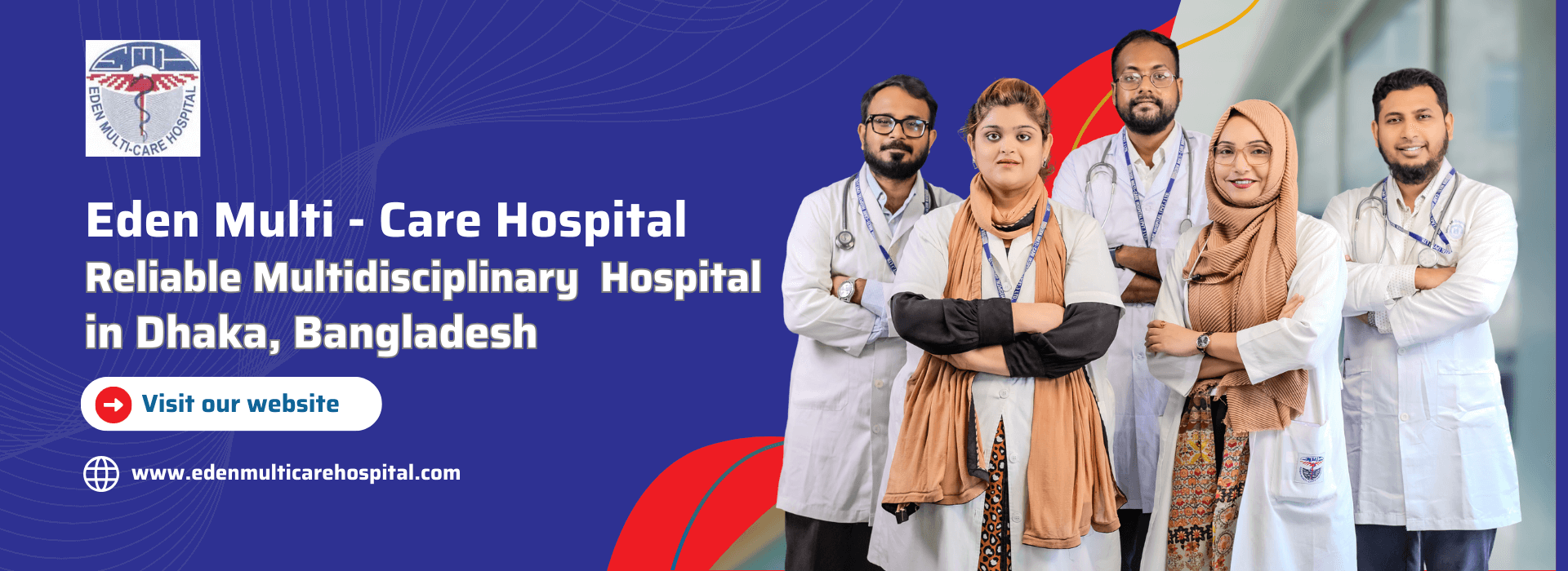 Eden Multi - Care Hospital Reliable Multidisciplinary Hospital in Dhaka, Bangladesh Dekstop slider 4